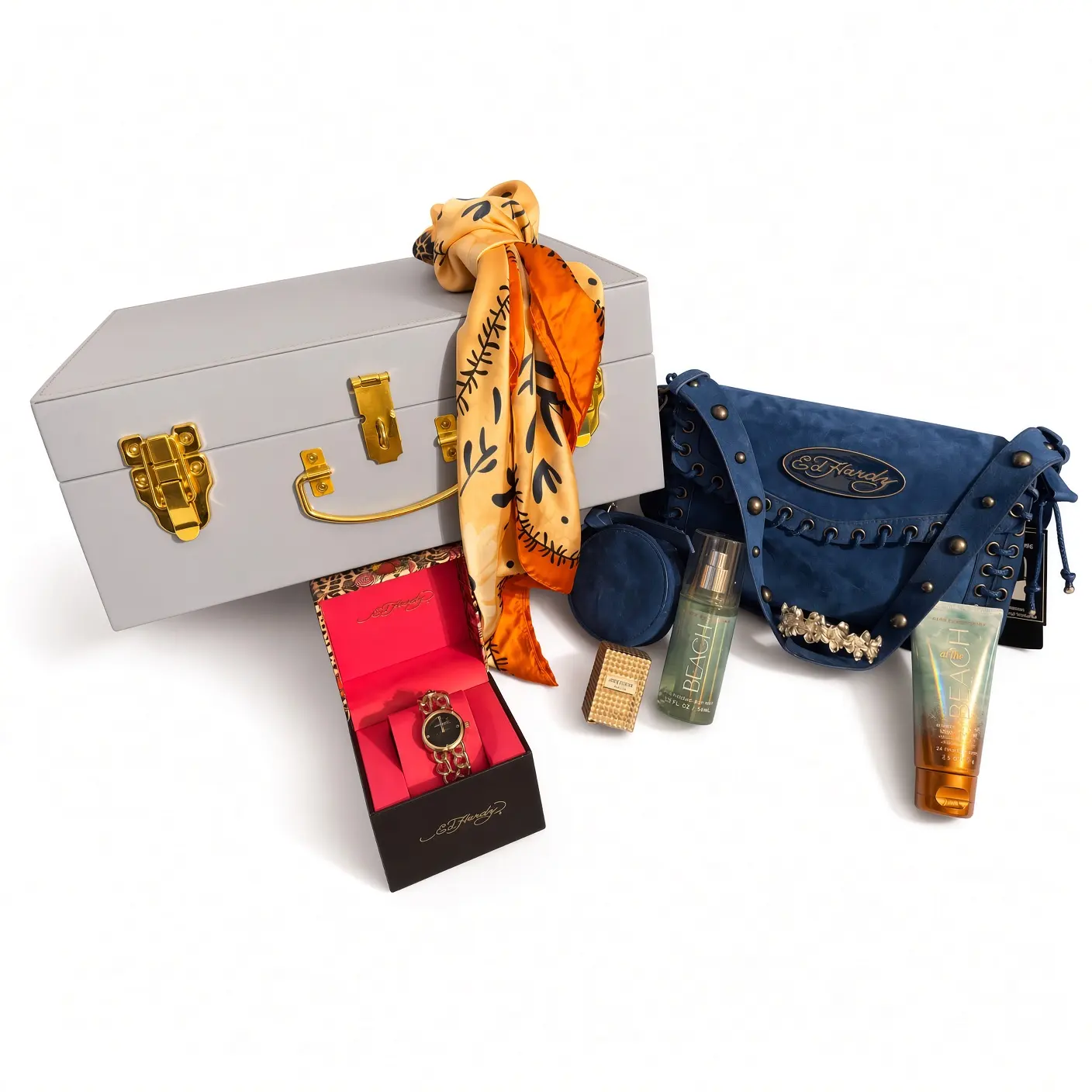 The Bold Blue Fashion luxury gift basket