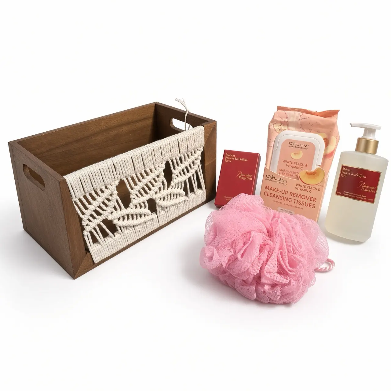 The Baccarat Rouge Bath Gift luxury gift basket